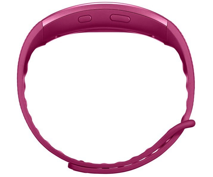 SAMSUNG Galaxy Gear Fit2 (Noir L / Rose et Bleu S)