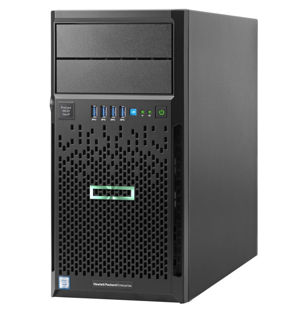 Serveur HPE ProLiant ML10 Gen9 E3-1225 v5 8GB-R 2TB Non-hot Plug 4LFF SATA 300W Svr/GO