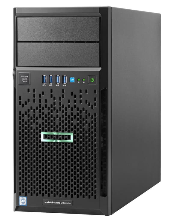 Serveur HPE ProLiant ML30 Gen9 E3-1220v5 1P 8GB-U SATA 2TB (2x1TB) 350W PS Server/GO