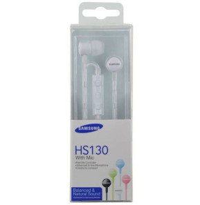 Écouteurs stéréo intra-auriculaire HP H2310 rouges/noires - Jack 3.5 mm (J8H45AA)