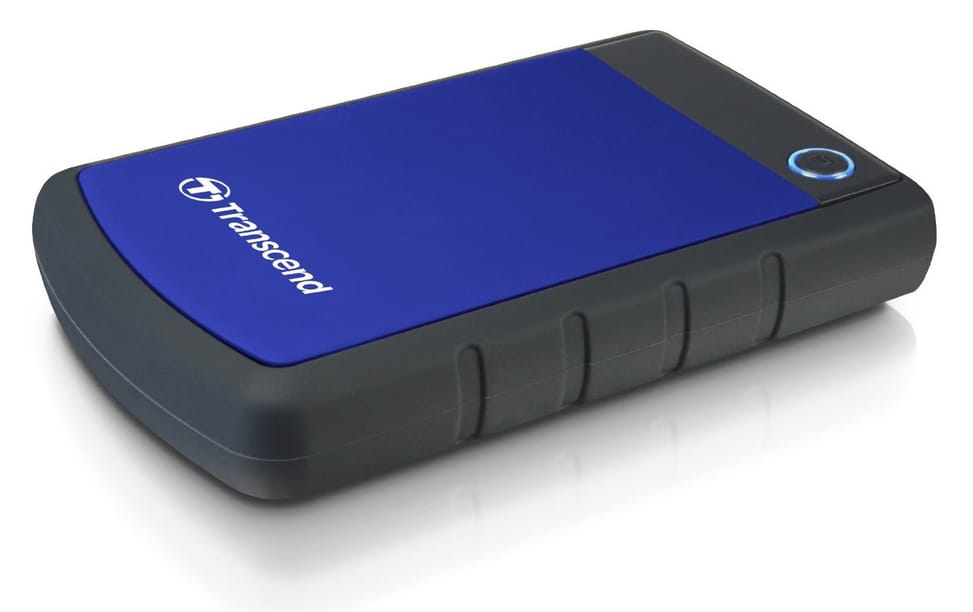 Disque dur USB 3.0 externe Anti-choc portable Transcend Storejet 2TB