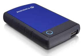 Disque dur USB 3.0 externe Anti-choc portable Transcend Storejet 25H3 - 2TB — image 3