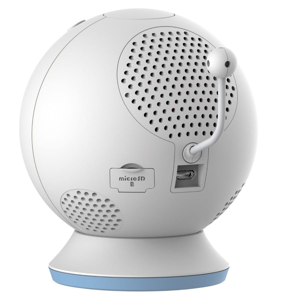 Caméra de surveillance Wi-Fi à vision nocturne portable pour bébé D-Link EyeOn Baby Monitor Junior