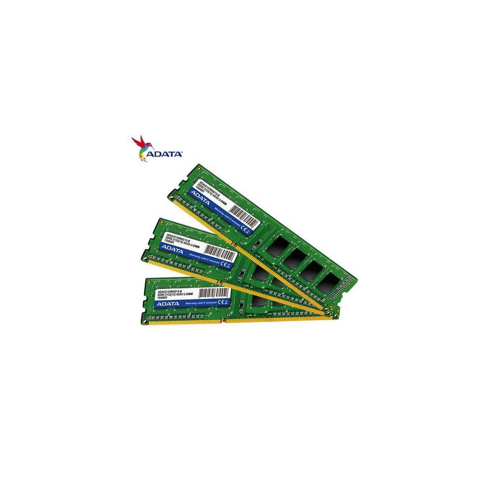 Barrete mémoire RAM ADATA DDR4-2133 288Pin Unbuffered-DIMM pour
