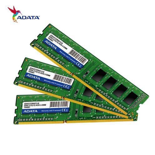 Barrete mémoire RAM ADATA DDR4-2133 288Pin Unbuffered-DIMM pour ordinateur de bureau