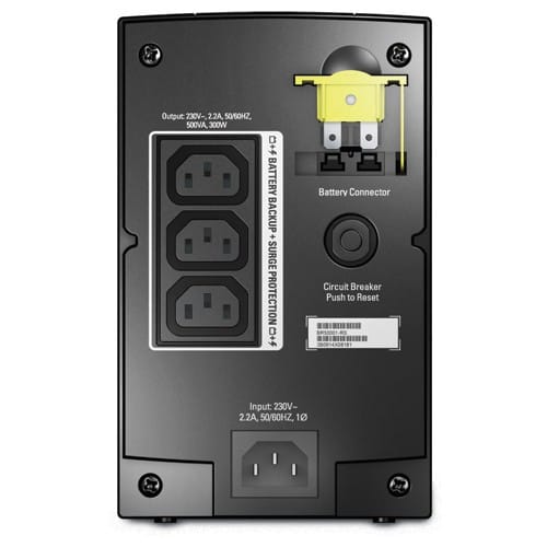 Onduleur Line Interactive avec Stabilisateur de tension APC Back-UPS RS 500 230V — image 2