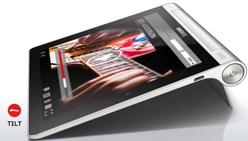 Tablette 4G Wi-Fi Lenovo Yoga Tablet 2 (8 et 10.1 pouces) - Full HD, 16 GB et 2GB RAM