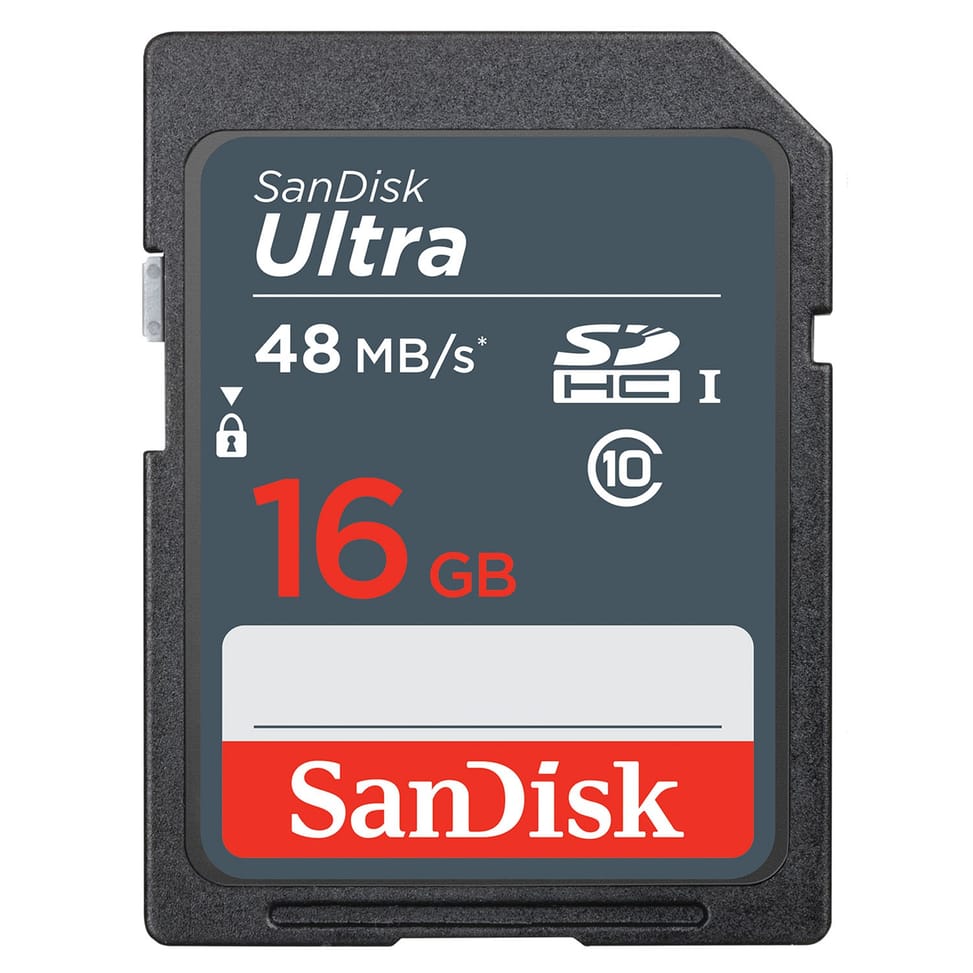 Carte SanDisk Ultra SDHC UHS-I - Classe 10