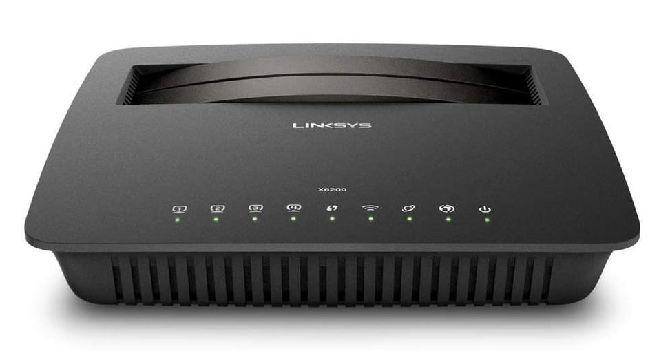 Linksys routeur X3500 Linksys N750 sans-fil double bande avec modem ADSL2+ et USB