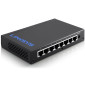 Switch non administrable Gigabit 8 ports LGS108 Linksys pour les entreprises