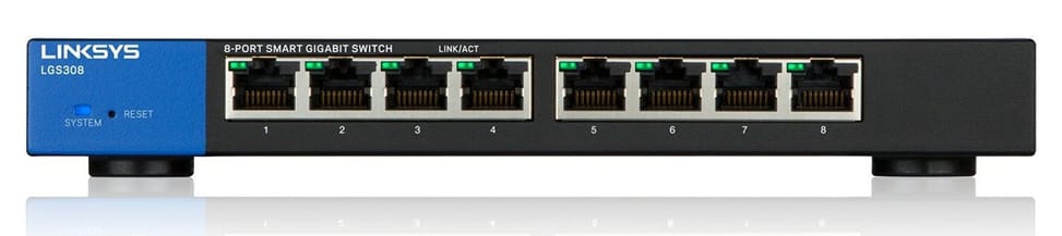 Switch Linksys 8-Port Business Smart Gigabit