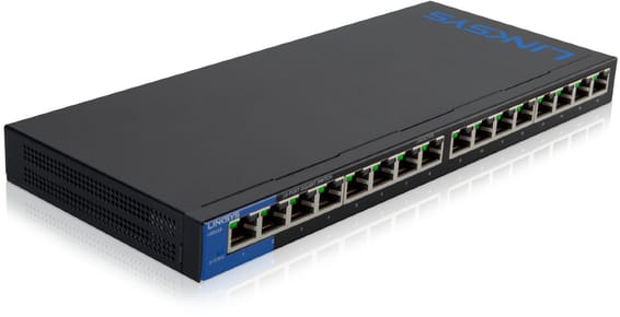 Switch Non administrable Gigabit Linksys 16-Port Business Desktop LGS116