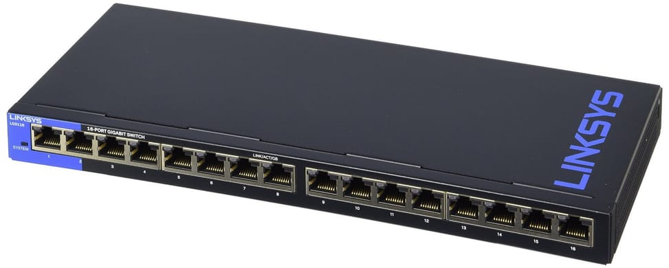Switch administrable Linksys 8-Port Business Smart Gigabit LGS308