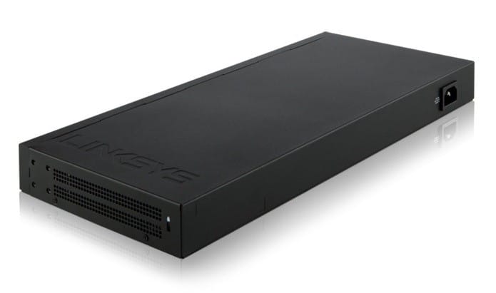 Switch administrable Linksys 18-Port Business Smart Gigabit LGS318 (16 ports + 2 ports combo SFP)