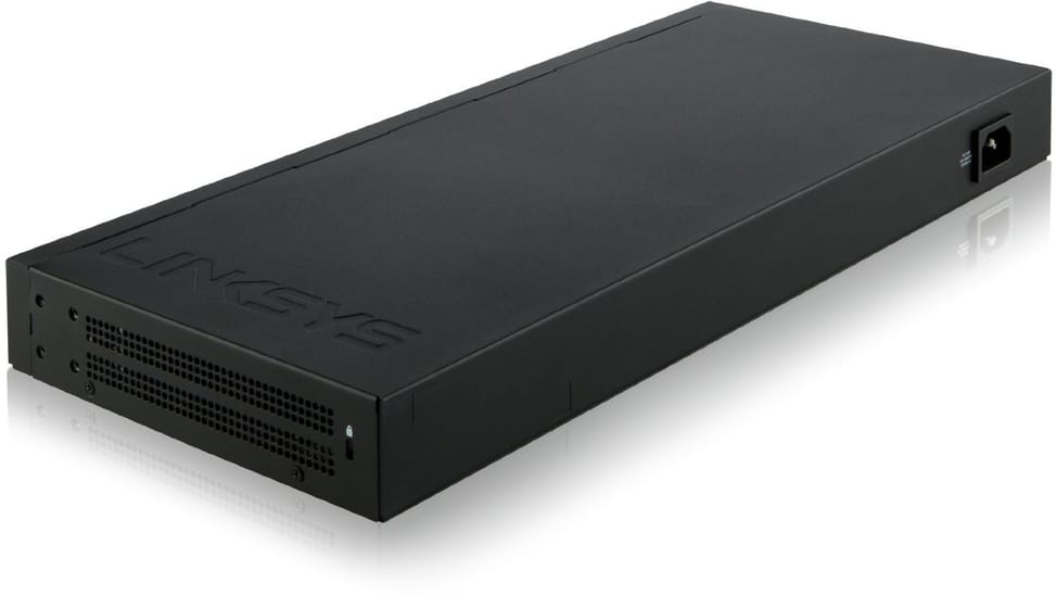 Switch administrable Linksys 26-Port Business Smart Gigabit LGS326 (24 ports + 2 ports combo SFP)