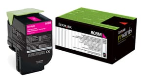 Lexmark 808M Magenta - Toner Lexmark d'origine (80C80M0)
