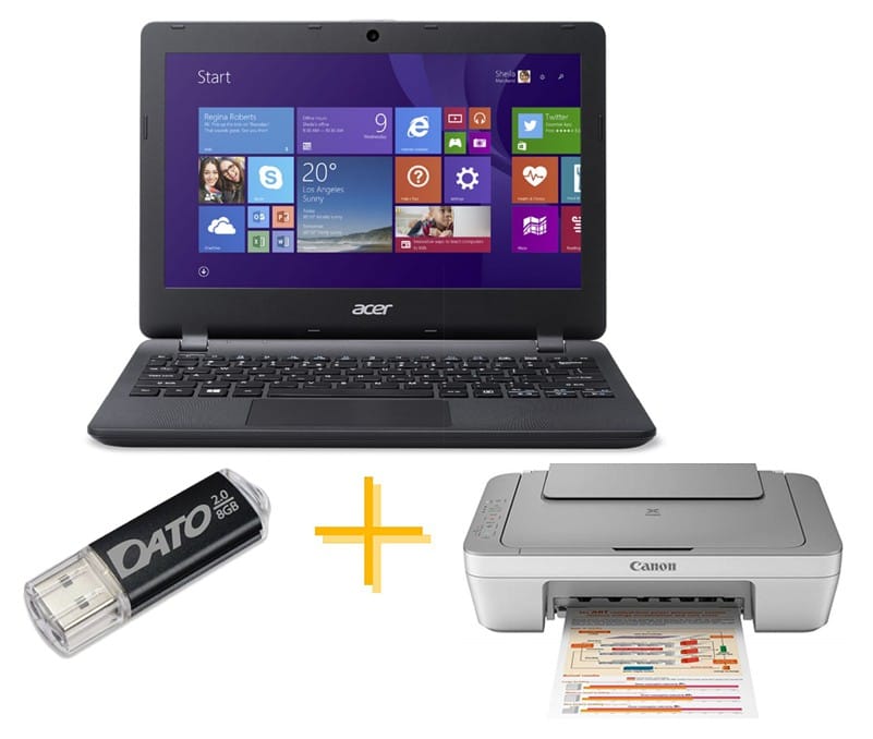 Netbook Acer Aspire ES1-131 (NX.G17EM.027)