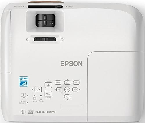 Vidéoprojecteur 3LCD Full HD 1080p 3D Ready Epson EH-TW5300 - 2200 Lumens HDMI MHL