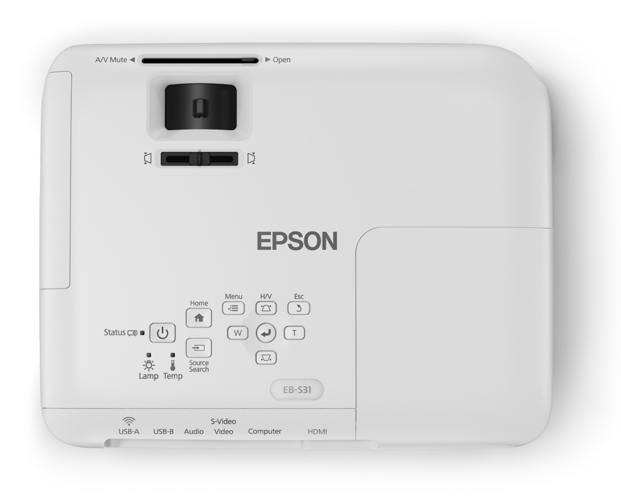 Vidéoprojecteur Polyvalent SVGA 3LCD 3200 Lumens EPSON EBS31 + Ecran