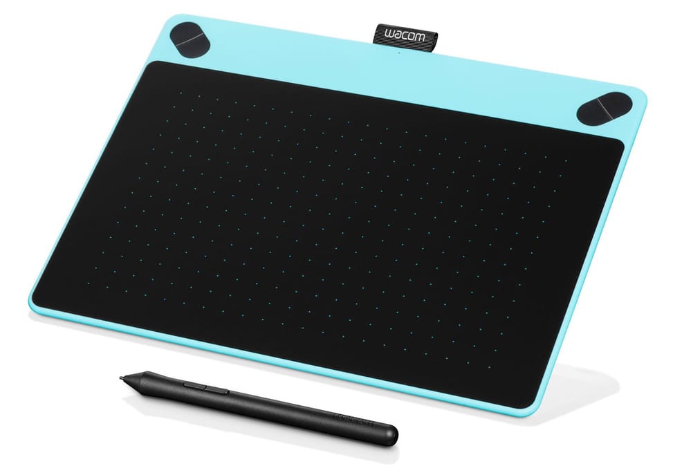 Tablette graphique Filaire créative tactile et à stylet Wacom Intuos Art Medium