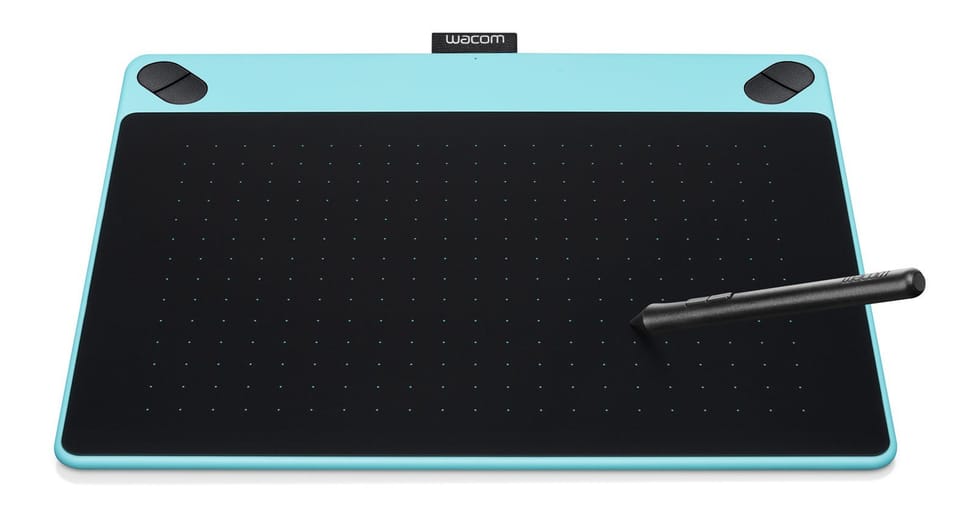 Tablette graphique Filaire créative tactile et à stylet Wacom Intuos Art Medium
