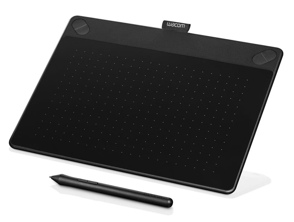 Tablette graphique Filaire créative tactile et à stylet Wacom Intuos Art Medium