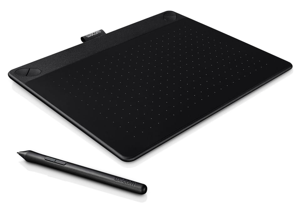 Tablette graphique Filaire créative tactile et à stylet Wacom Intuos Art Medium
