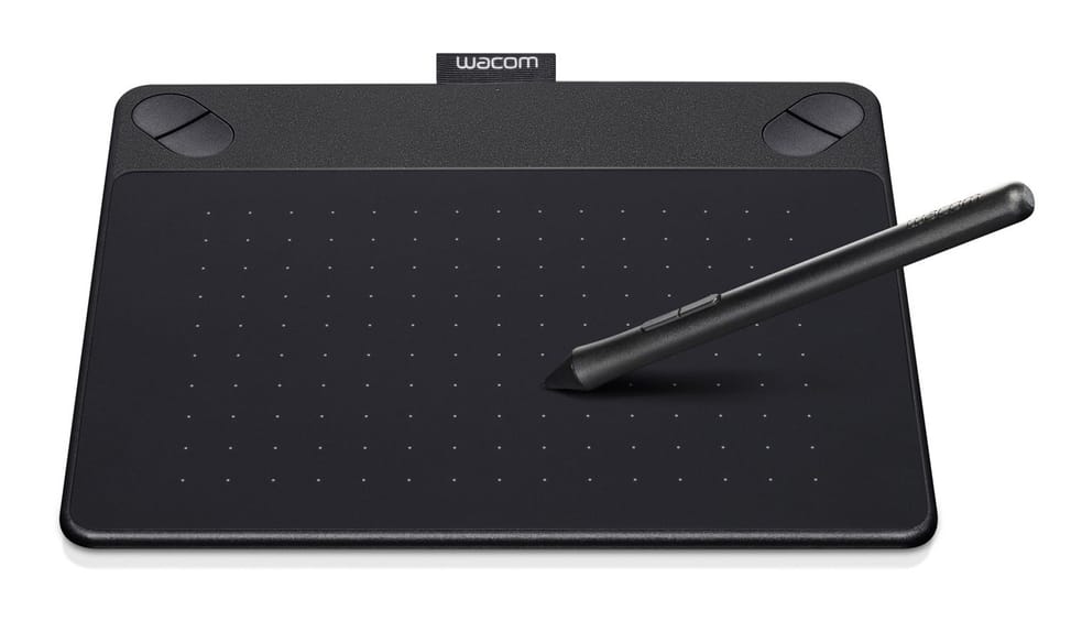 Tablette graphique Filaire créative tactile et à stylet Wacom Intuos Art Medium