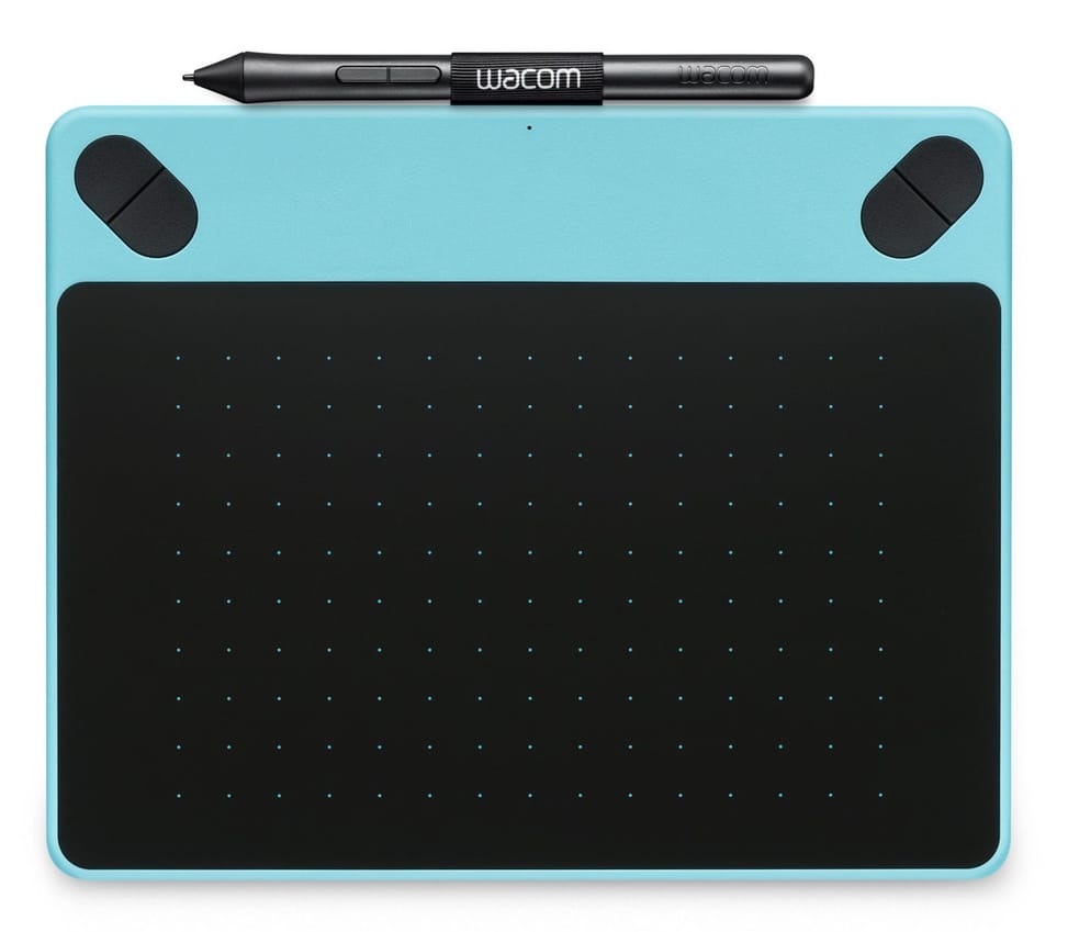 Tablette graphique Filaire créative tactile et à stylet Wacom Intuos Art Medium