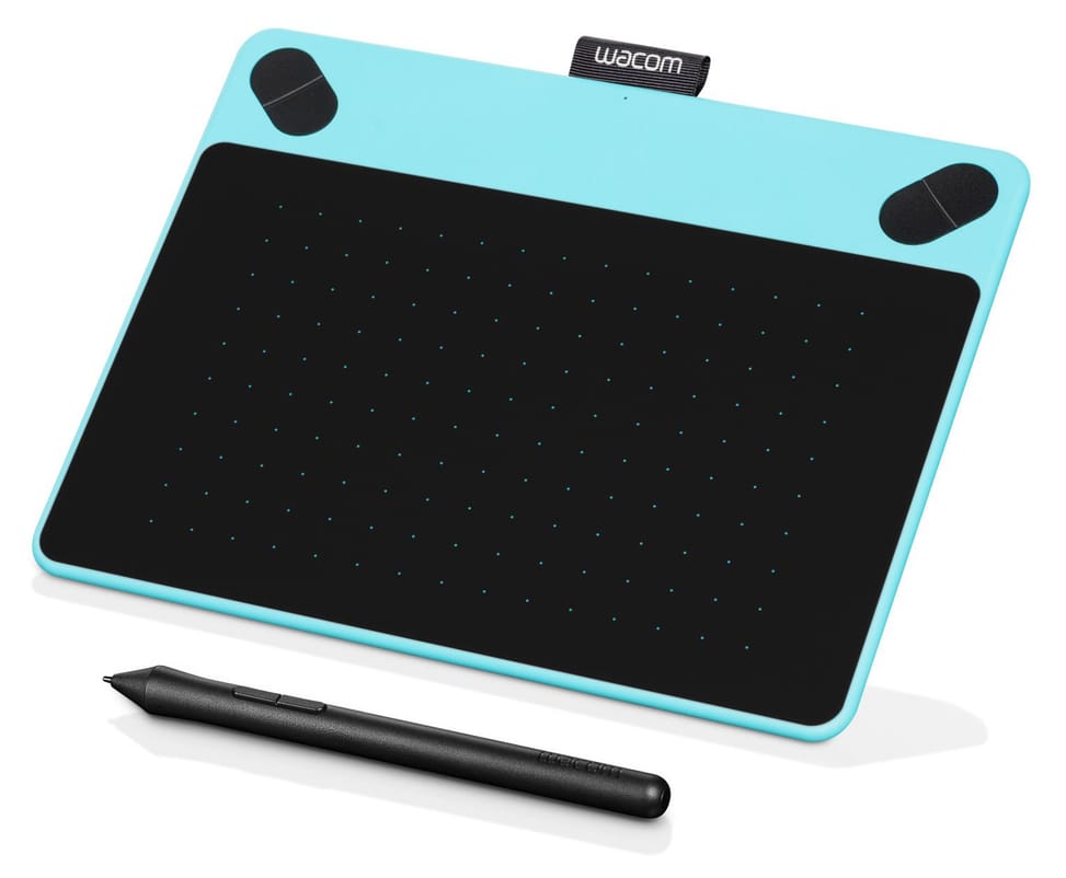 Tablette graphique Filaire créative tactile et à stylet Wacom Intuos Art Medium