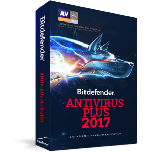 Bitdefender Antivirus Plus 2016 - 1 an / 3 postes (Version Boîte avec DVD)