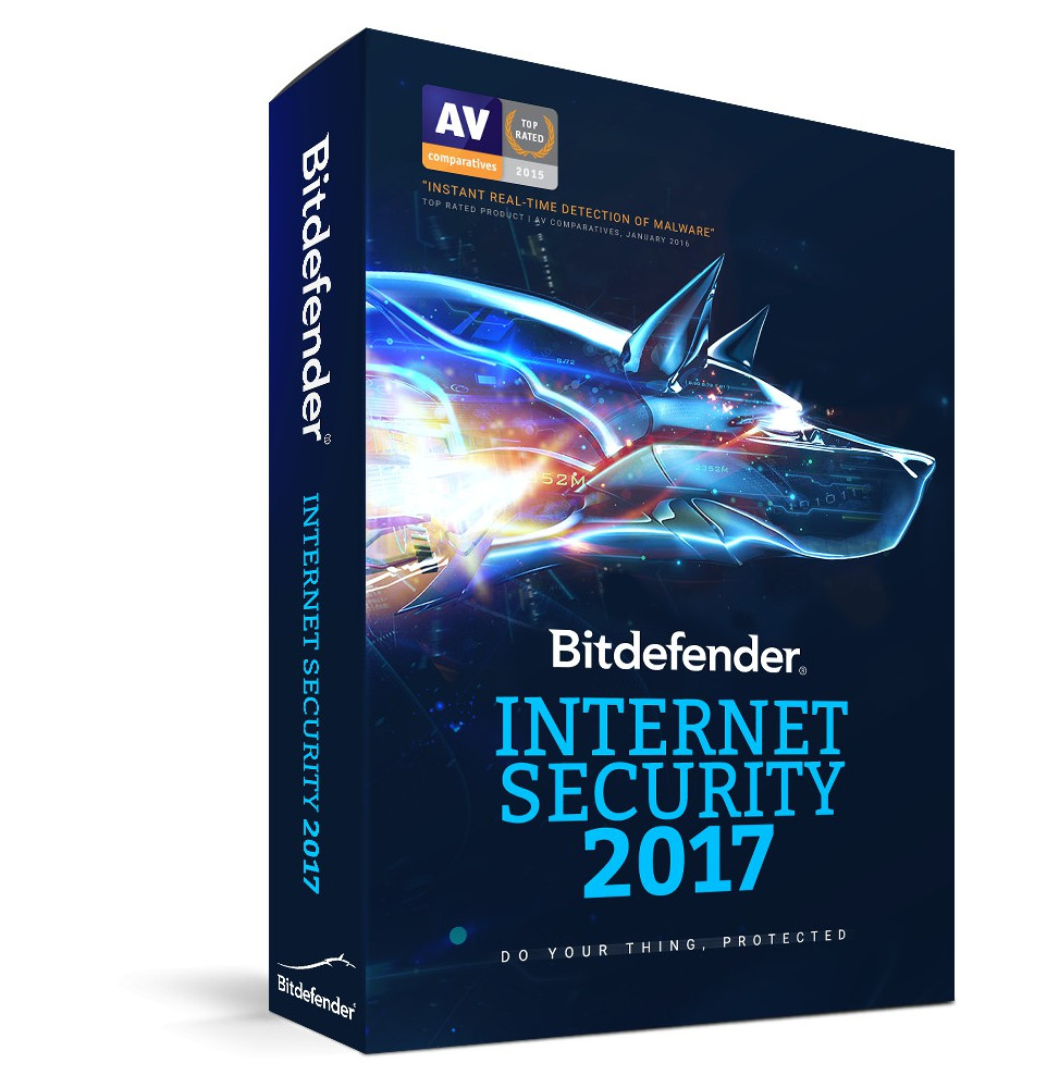 Bitdefender Antivirus Plus 2017 - 1 an / 3 postes (Version Boîte avec DVD)