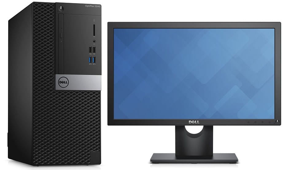 Ordinateur de bureau Dell OptiPlex 5040 MT + Ecran 19"