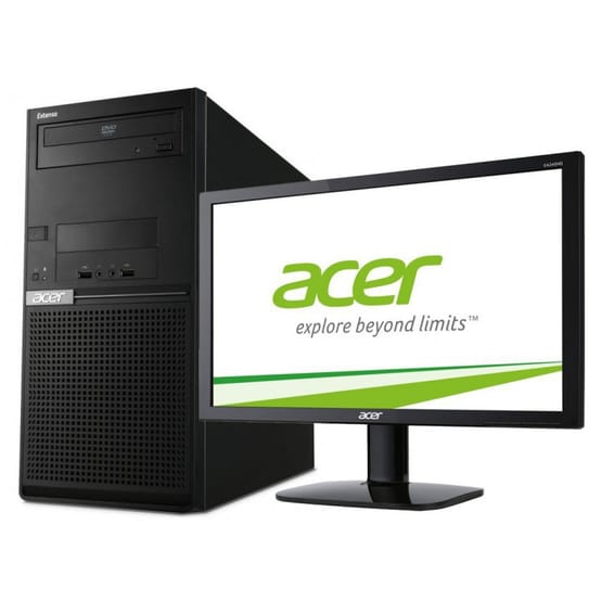 Ordinateur de bureau Acer Extensa EM2610 avec Écran (ACEREM2610-I3-AVECECRAN)