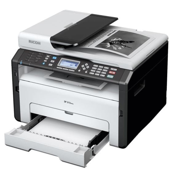 Imprimante Wi-Fi multifonction laser Monochrome 4-en-1 Ricoh SP 213SFNw