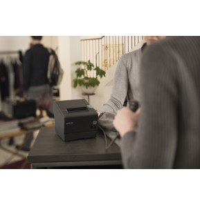 Imprimante étiquettes réseau Epson TM-T88V (654): Ethernet UB-E04, PS, EDG, Buzzer, EU