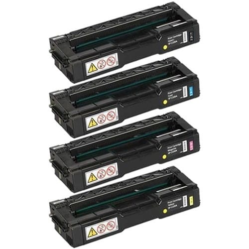 Pack de 4 cartouches RICOH SP C240SF (Noir/Cyan/Jaune/Magenta)