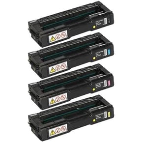 Pack de 4 cartouches RICOH SP C240SF (Noir/Cyan/Jaune/Magenta)