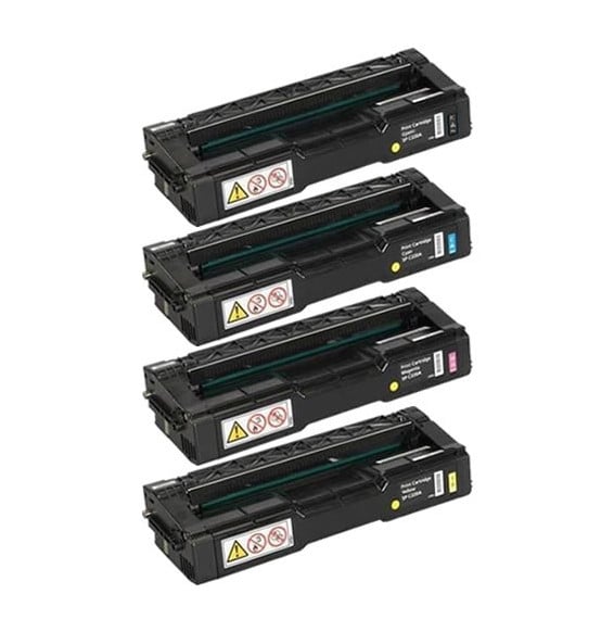 Pack de 4 cartouches RICOH SP C240SF (Noir/Cyan/Jaune/Magenta)