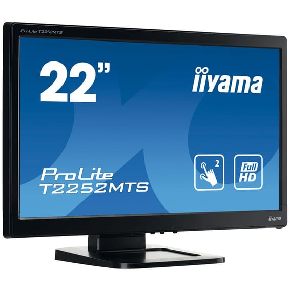 Écran Tactile 21.5" Full HD IIYAMA Multi points (dual) Full HD ProLite T2252MTS-B3