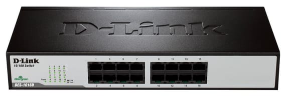 Switch Non Administrable D-Link 16-port 10/100Base-T (DES-1016D/E)