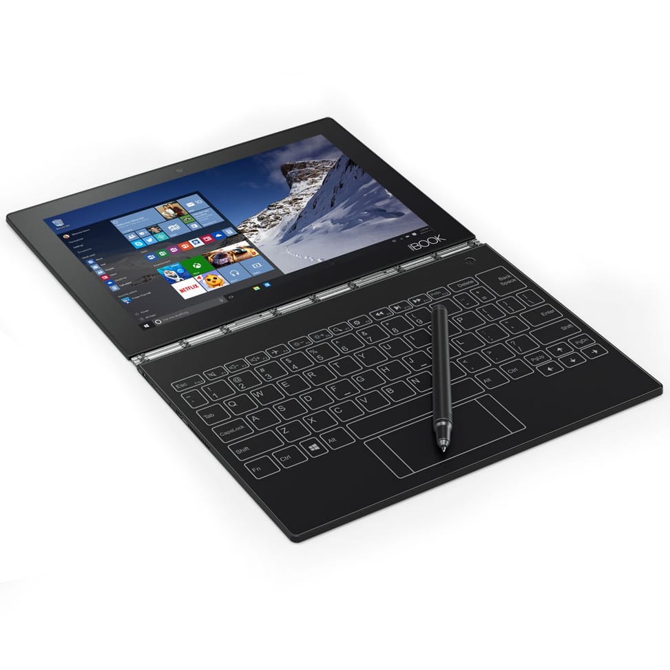 Lenovo 2-en-1 YOGA Book X91 avec Windows 10"