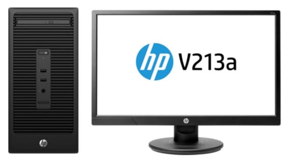 Ordinateur de bureau HP 280 G2 MT avec écran 20 pouces (Z2J80EA)
