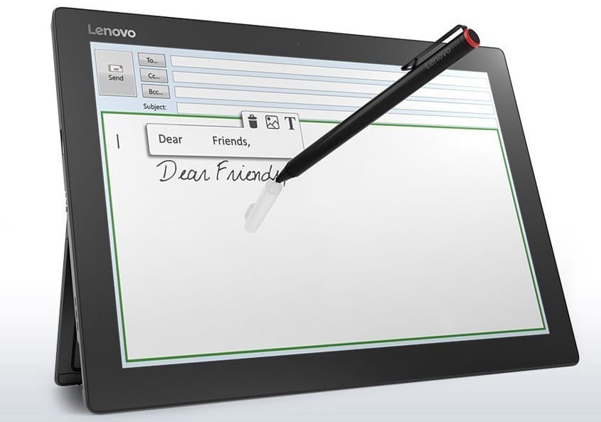 Tablette PC 2-en1 Lenovo Miix 510 Noir (80U100C4FE) — image 2