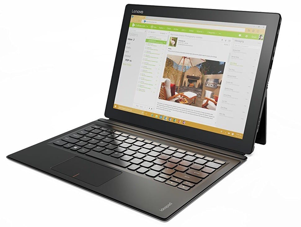 Tablette PC 2-en1 Lenovo Miix 510 Noir (80U100C4FE) — image 6