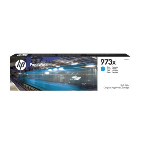 HP 973X Cyan - Cartouche PageWide grande capacité HP d'origine (F6T81AE)