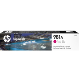 HP 981A Magenta - Cartouche PageWide HP d'origine (J3M69A)