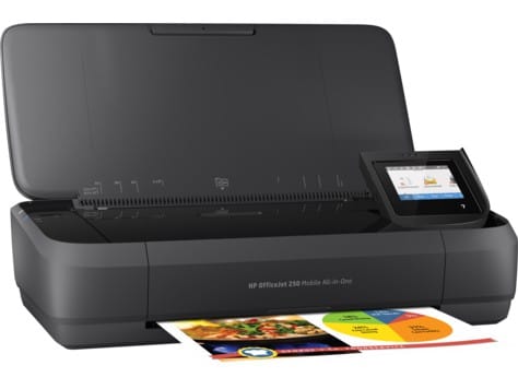 Imprimante portable multifonction Jet d’encre HP OfficeJet 252 (N4L16C)