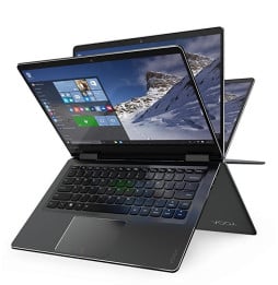PC portable Hybride Tactile Lenovo Yoga 710 Noir (80V4007HFE)
