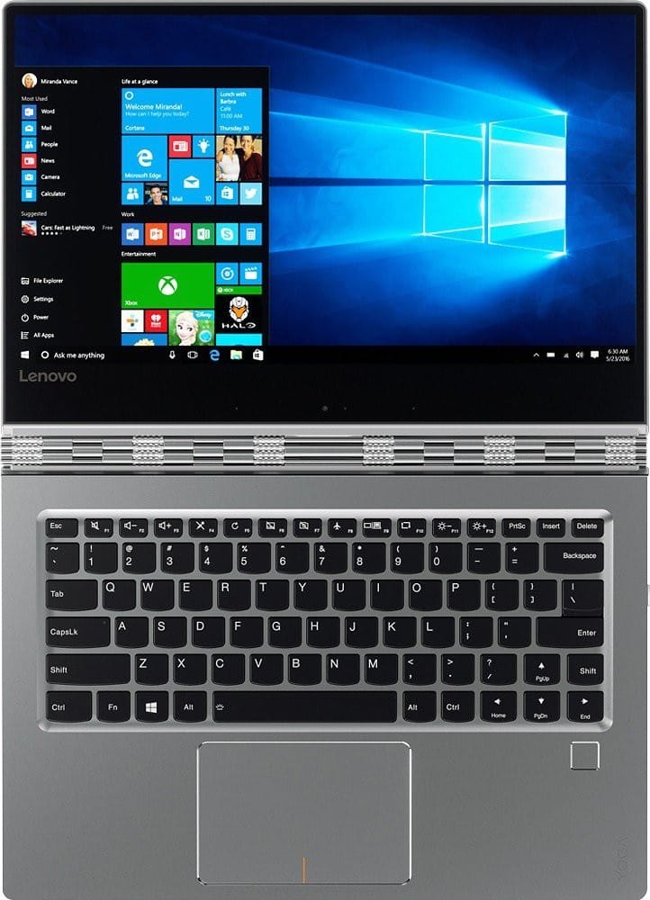 PC portable Hybride Tactile Lenovo Yoga 910-13IKB (80VF00C1FE) — image 7
